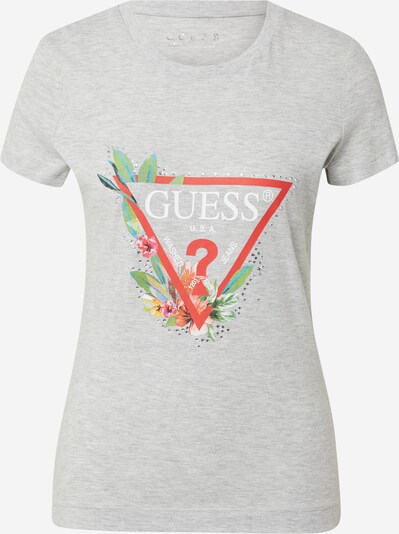 GUESS Shirt 'NORA' in Light grey / Mixed colors, Item view