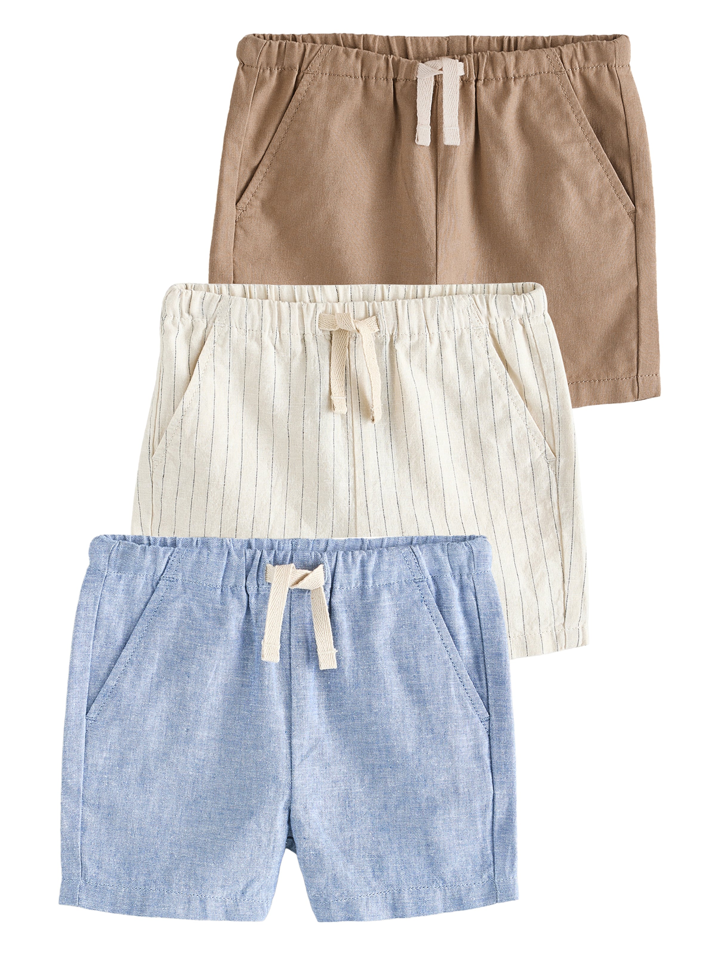 Next Loosefit Housut värissä beige: etupuoli