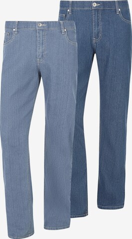 Jan Vanderstorm Regular Jeans 'Soa' in Blauw: voorkant