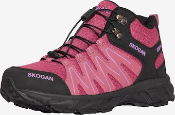 Sneaker bassa di SKOGAN in rosa: frontale