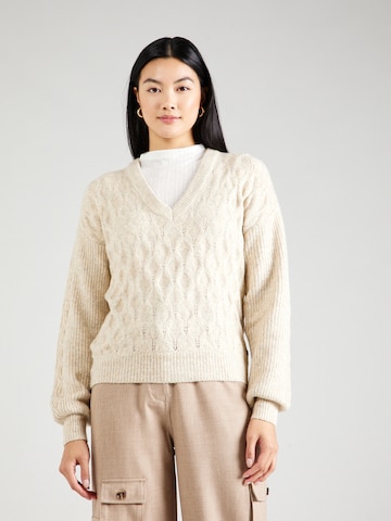 GARCIA Sweter w kolorze beżowy: przód