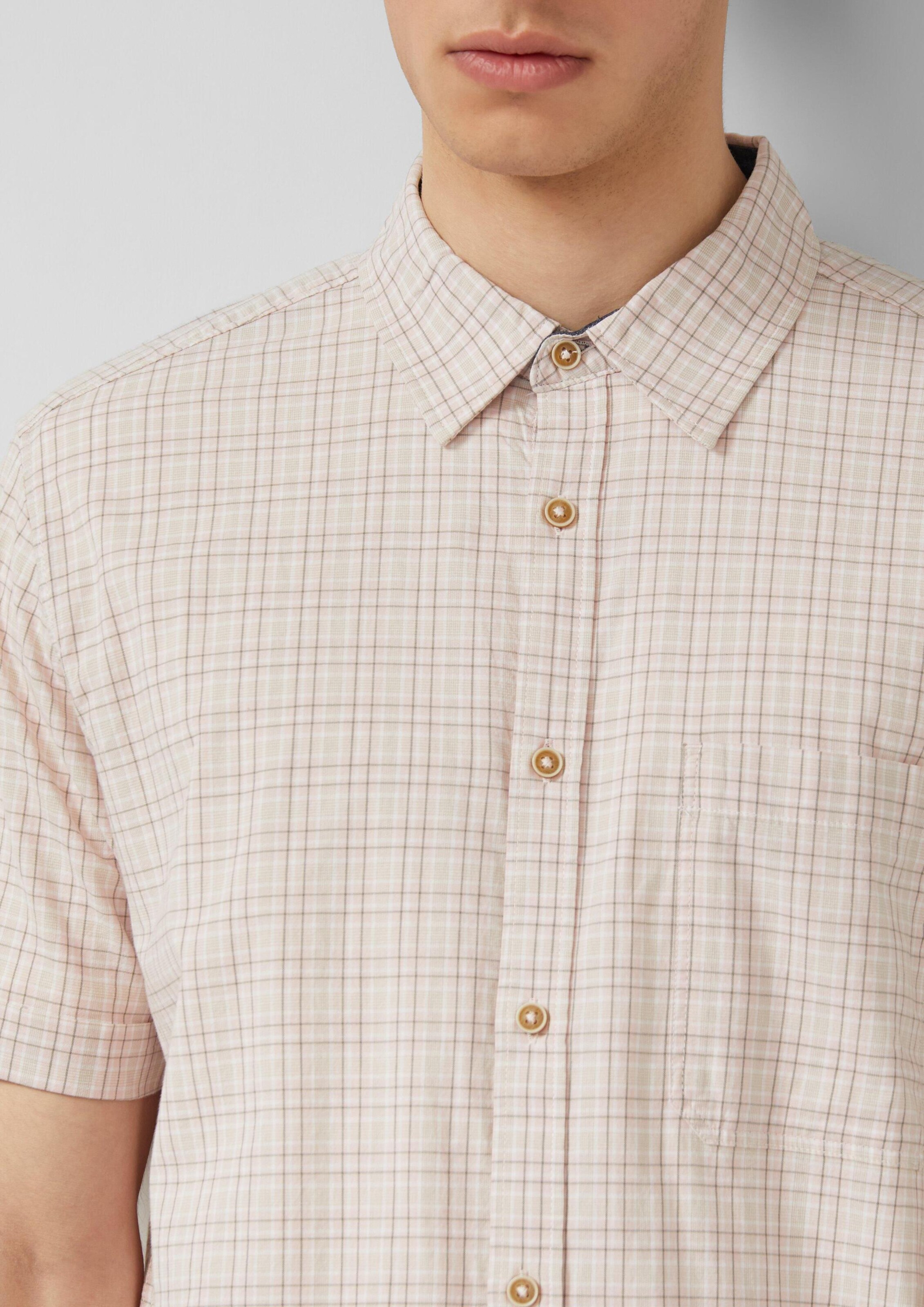 Coupe regular Chemise s.Oliver en rose