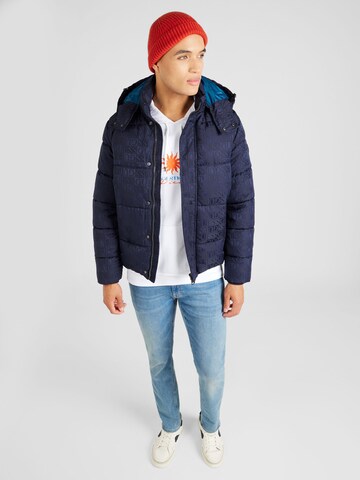 Veste d’hiver GUESS en bleu