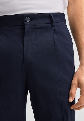 Regular Pantalon à plis 'Tomeo' STRELLSON en bleu