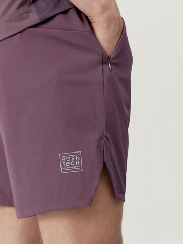 Born Living Yoga Regular Trousers ' Malaui ' in Red