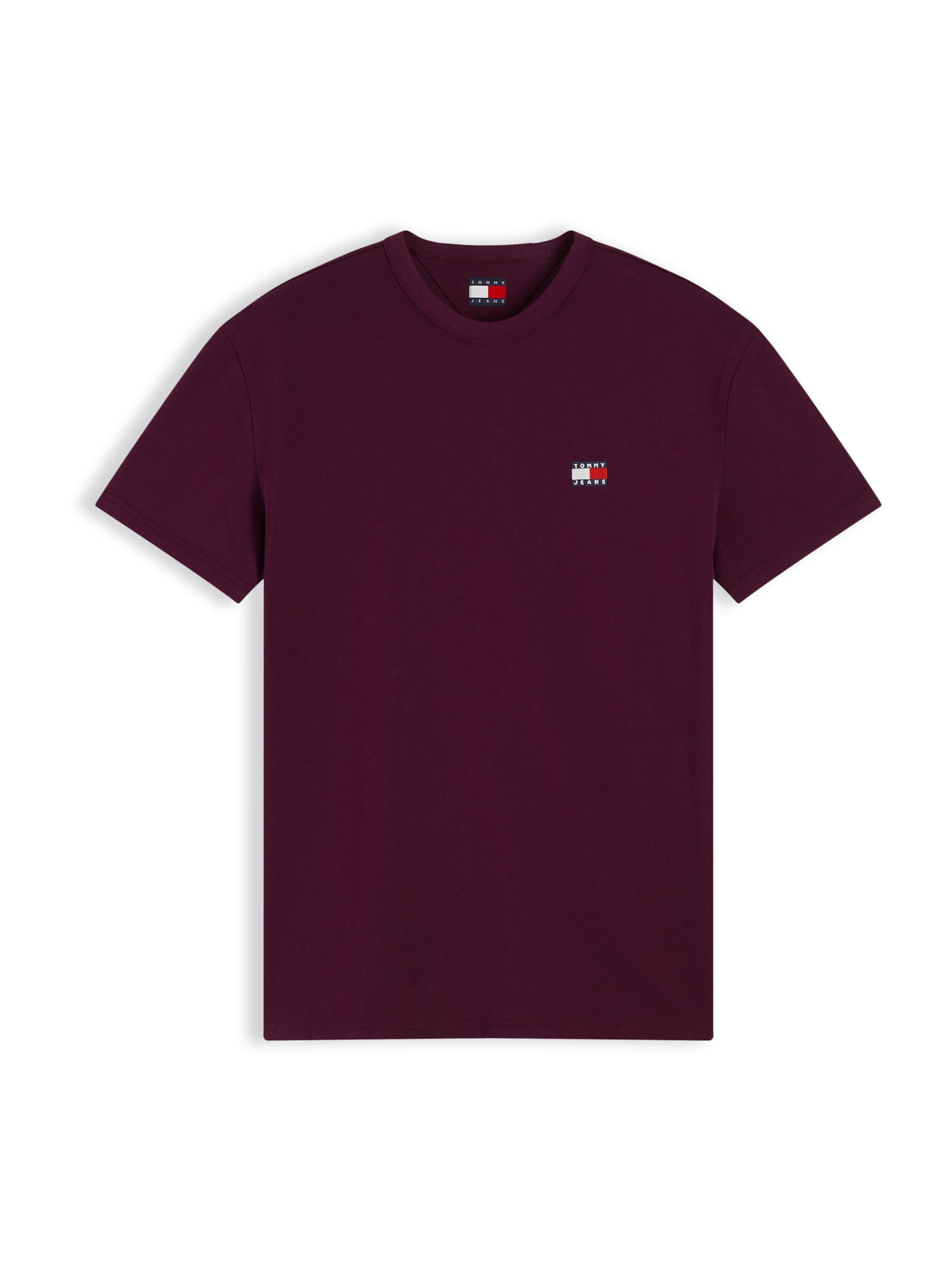 Tommy Jeans Tričko – fialová: přední strana