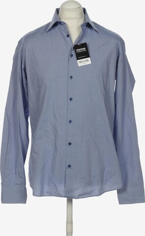 JAKE*S Button Up Shirt in L in Blue: front