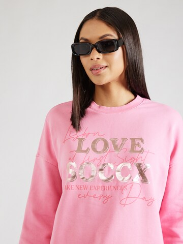 Soccx Sweatshirt in Pink