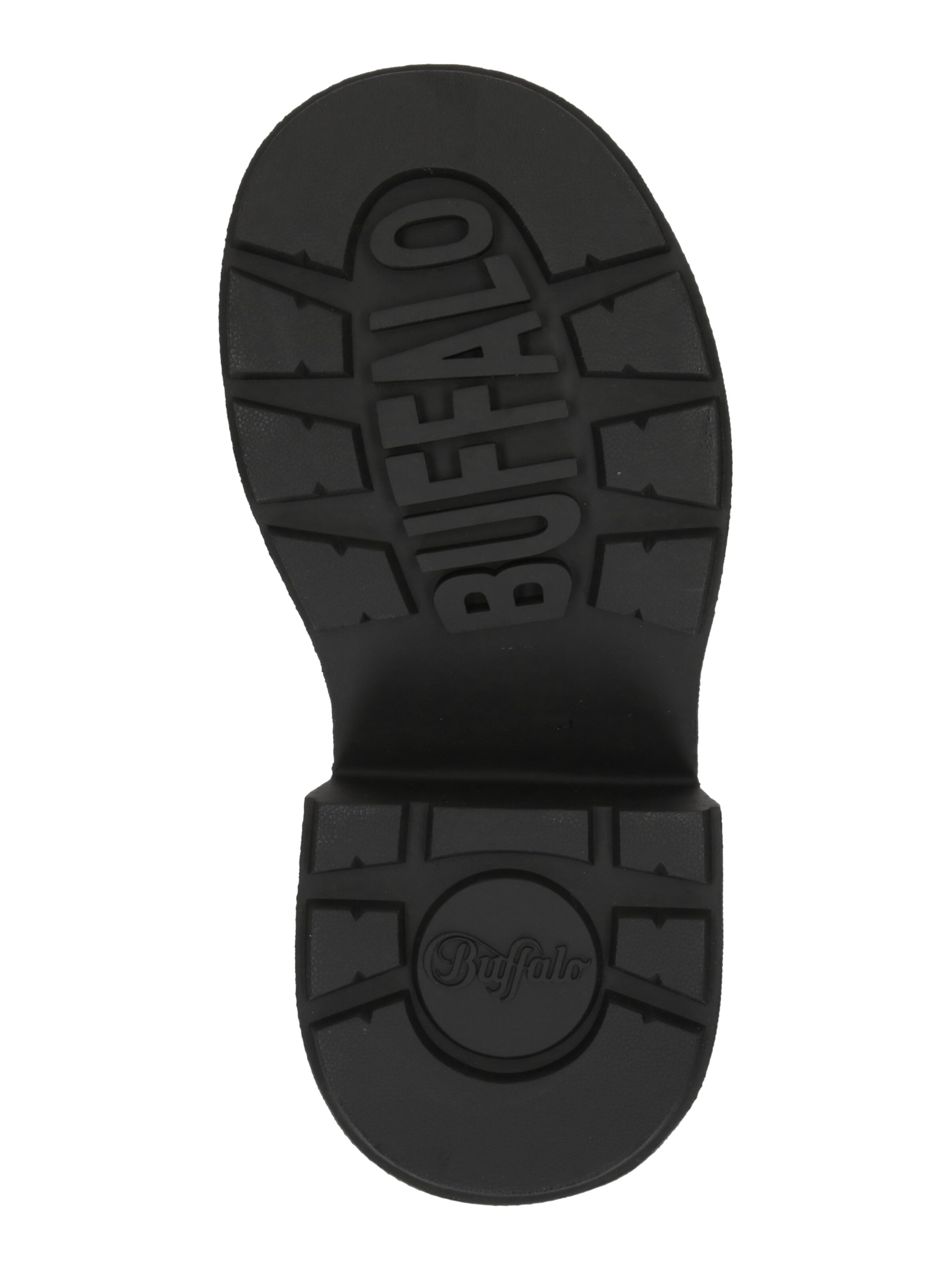 BUFFALO Schnürstiefelette 'Vicious' in Schwarz