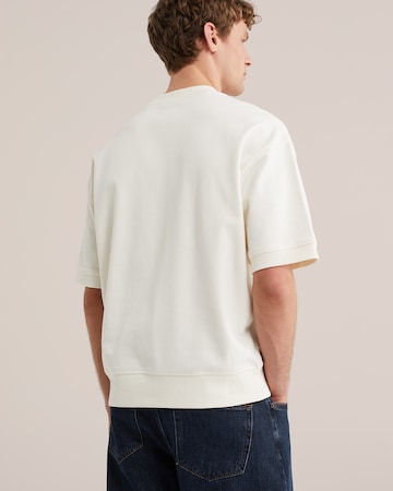 WE Fashion Sweatshirt i hvid