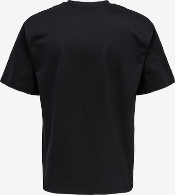 Only & Sons T-Shirt 'Fred' in Schwarz