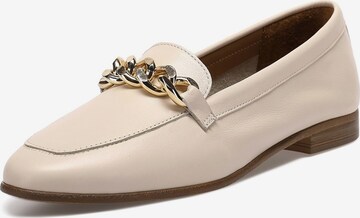 INUOVO Classic Flats in Beige: front