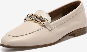 INUOVO Classic Flats in Beige: front