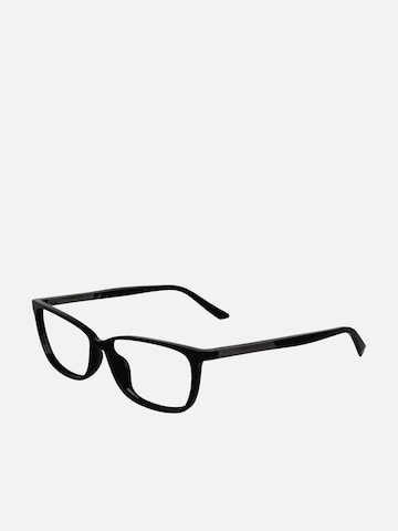 Lunettes de soleil Calvin Klein en noir : devant