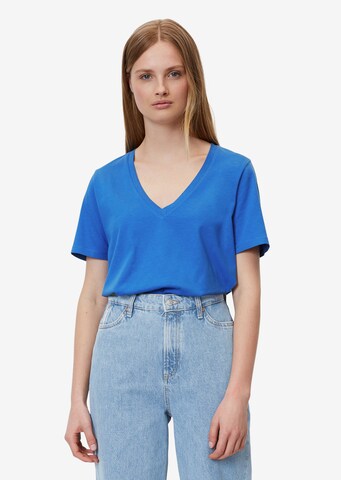 Tricou de la Marc O'Polo DENIM pe albastru: față