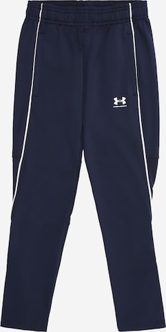 UNDER ARMOUR Urheiluhousut 'B Challenger' värissä sininen: etupuoli