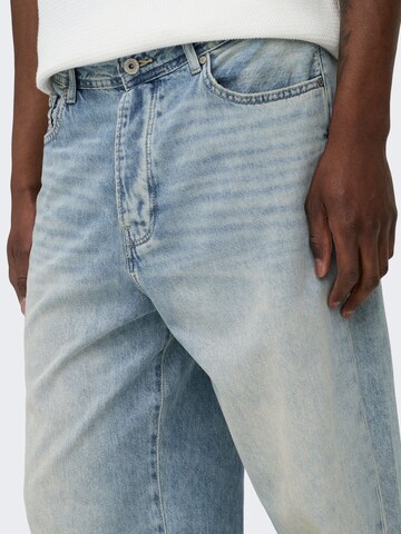 Only & Sons - regular Vaquero 'ONSFade' en azul