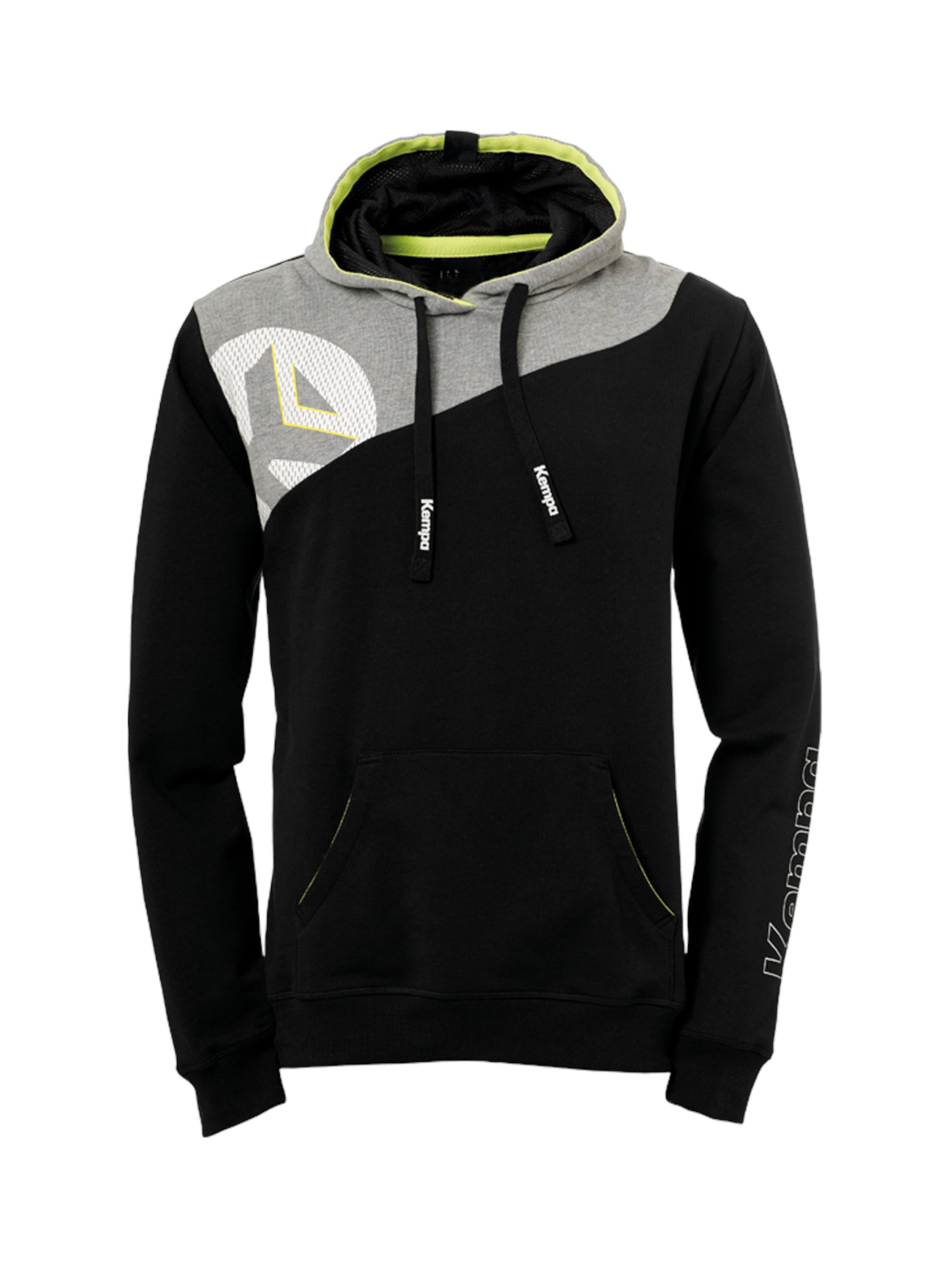 KEMPASportska sweater majica - crna boja: prednji dio