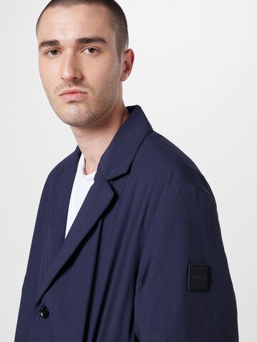 BOSS Between-seasons coat 'Ceiro' in Blue