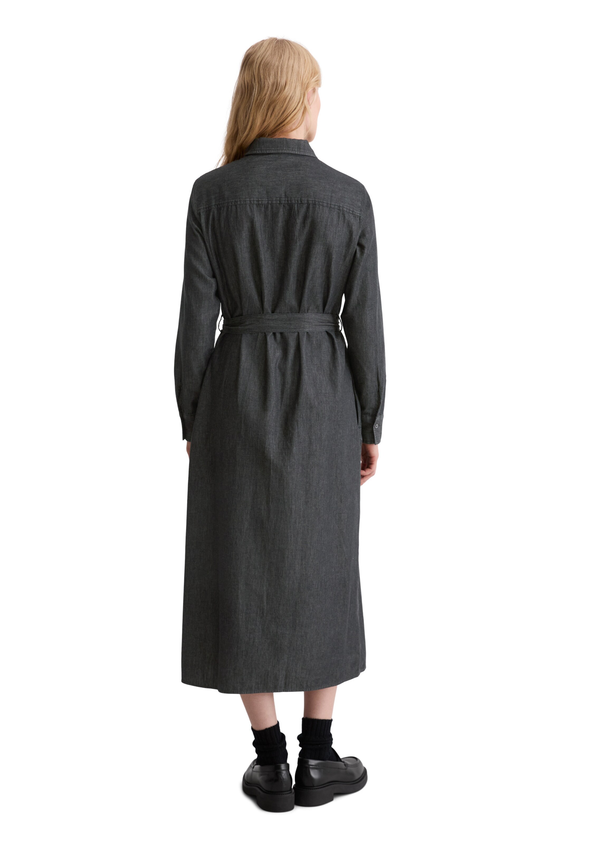 Marc O'Polo Shirt dress in Grey