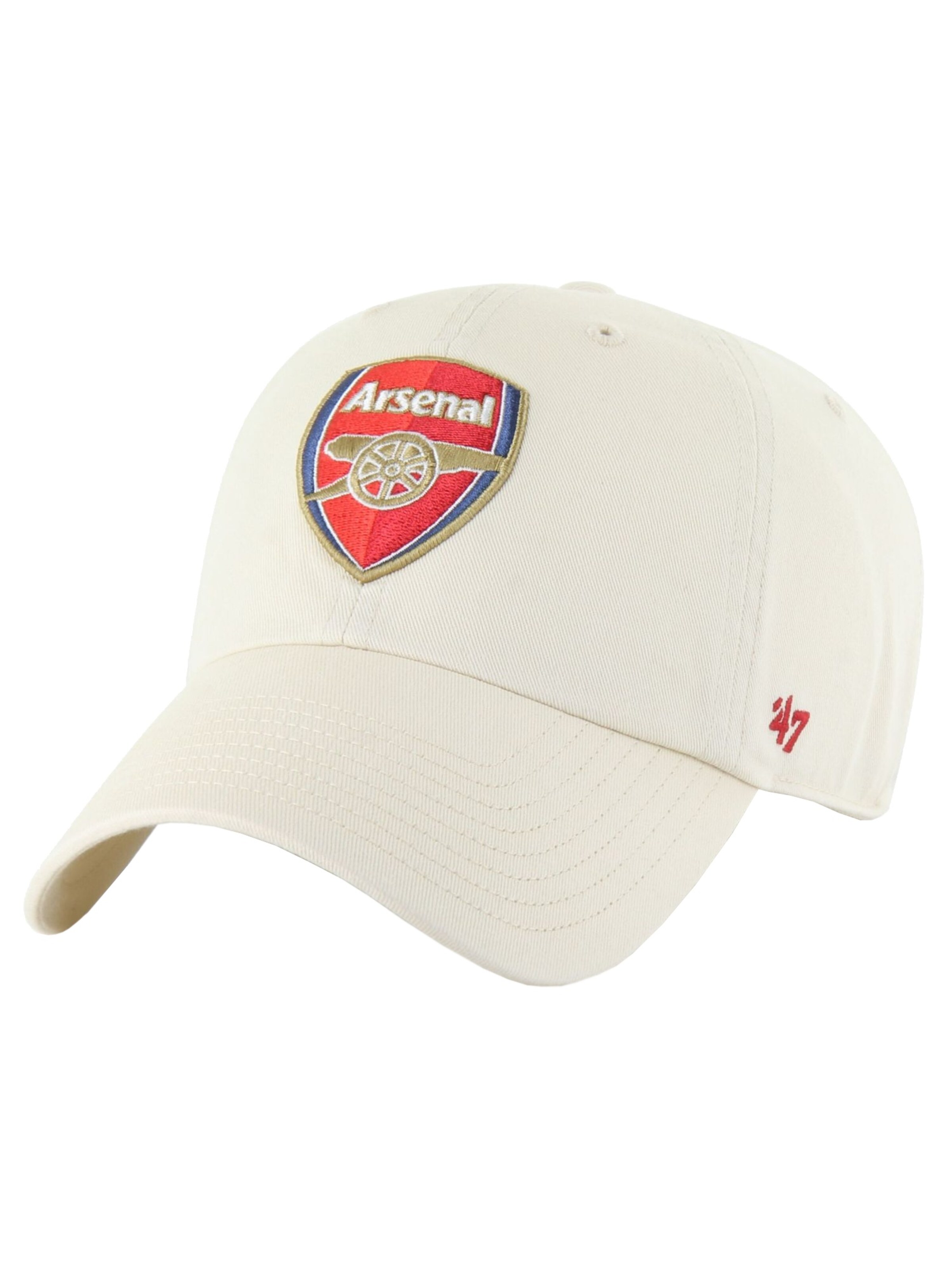 47 Cap '47 Brand Arsenal FC MVP' in Beige: front