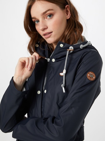 Ragwear Weatherproof jacket 'Marge' in Blue