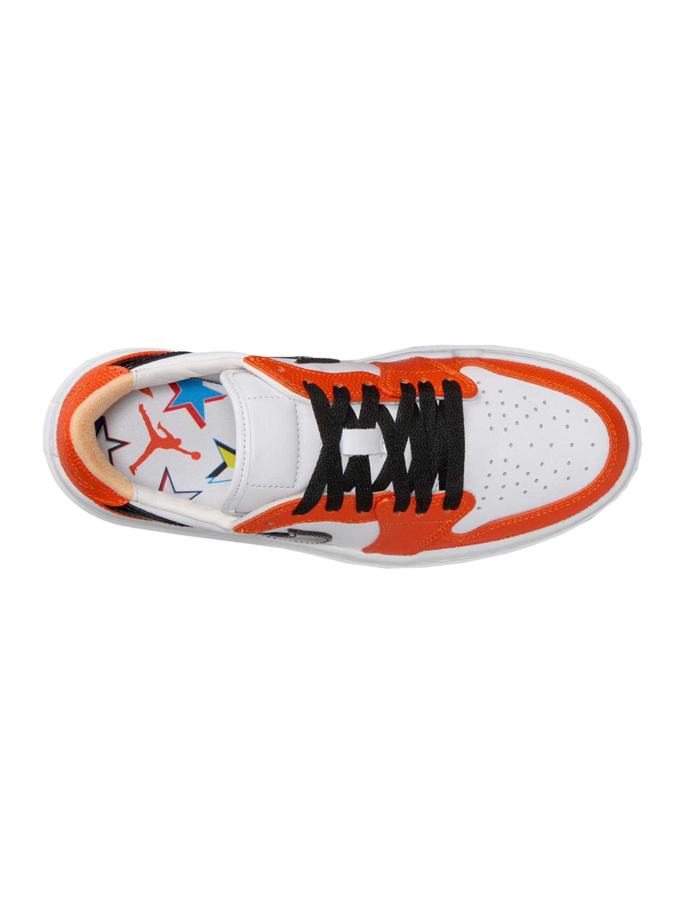 Jordan Platform trainers in Orange