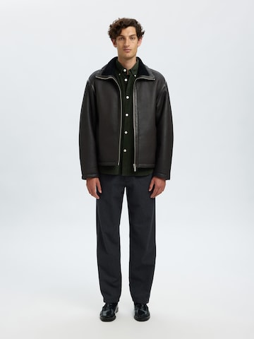 SELECTED - Ajuste regular Camisa 'SLHDANNI' en verde
