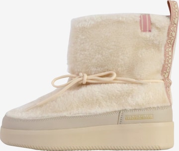 Ankle boots 'Schnürstiefeletten Jade' di NAPAPIJRI in grigio: frontale