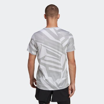 ADIDAS PERFORMANCE Performance Shirt 'Own The Run Seasonal' in Grey