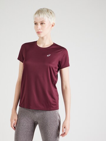 ASICS Funkcionális felső - piros: elől