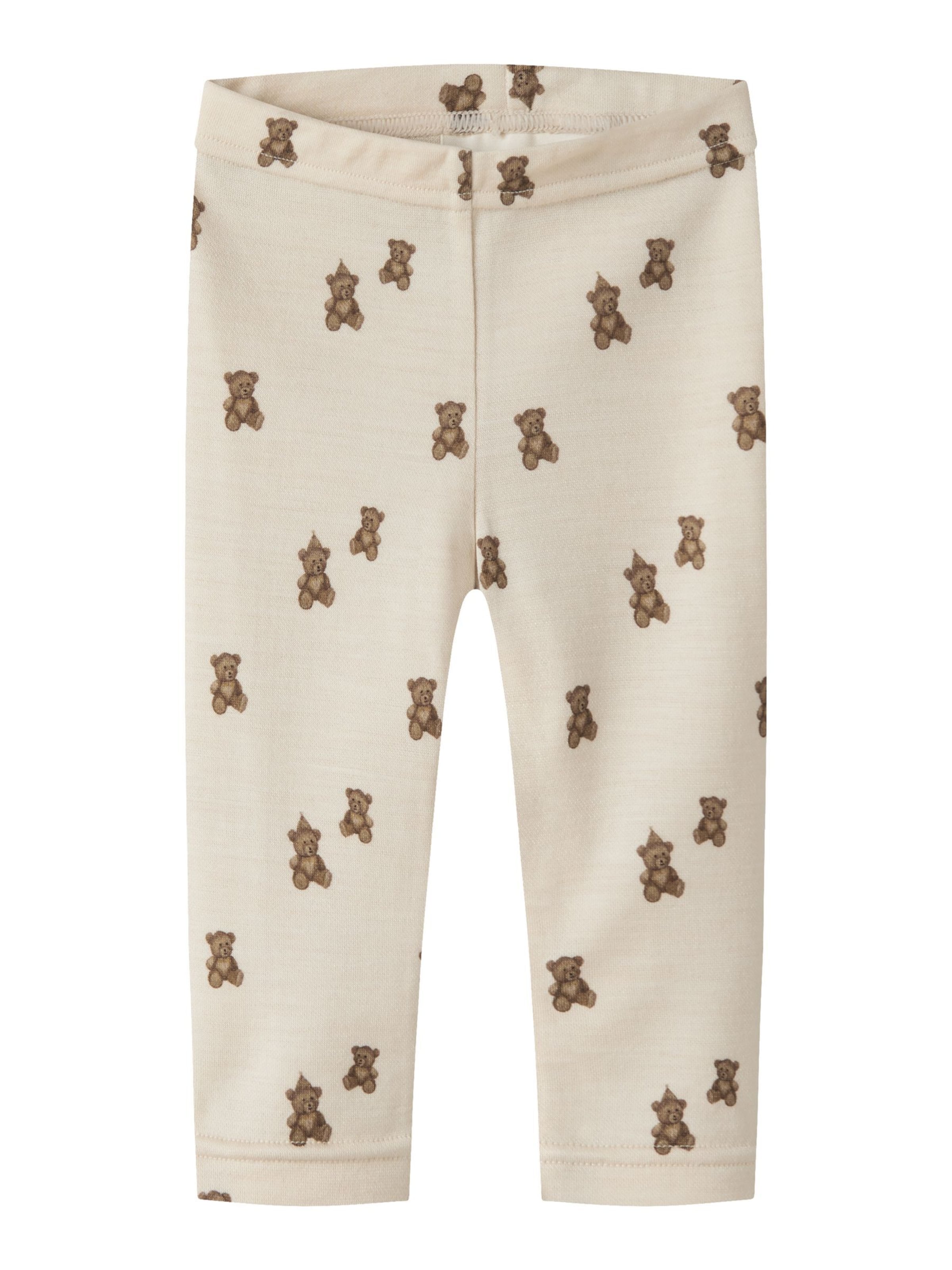 Lil'Atelier Regular Leggings in Beige: voorkant