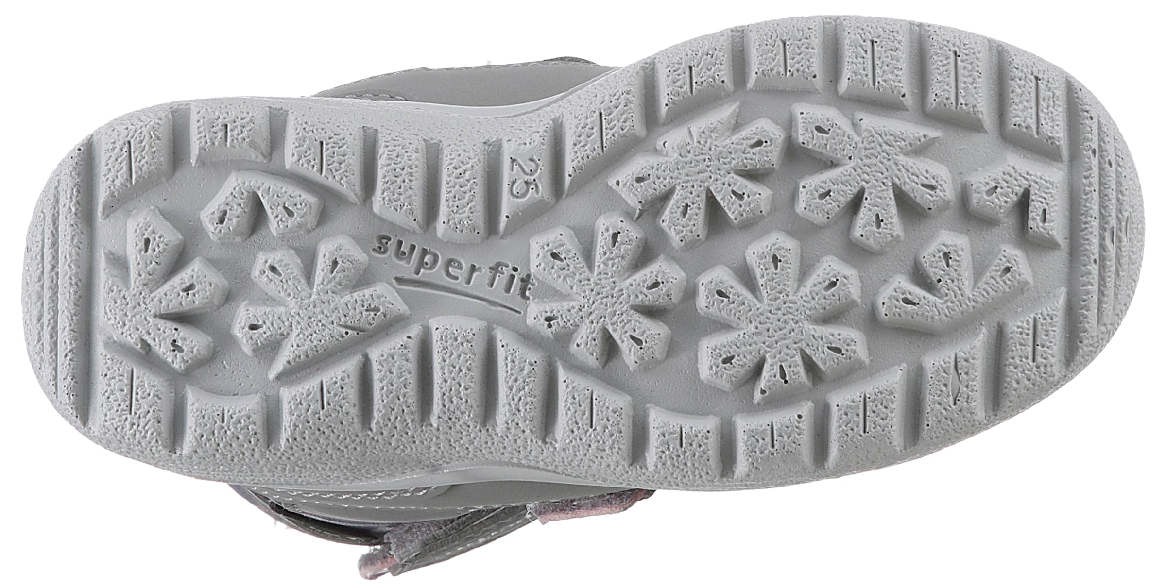 SUPERFIT Snow Boots 'Crystal' in Grey