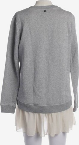 Twin Set Sweatshirt & Zip-Up Hoodie in M in Silver