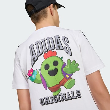 T-Shirt ADIDAS ORIGINALS en blanc