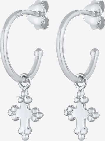 Boucles d'oreilles ELLI en argent : devant