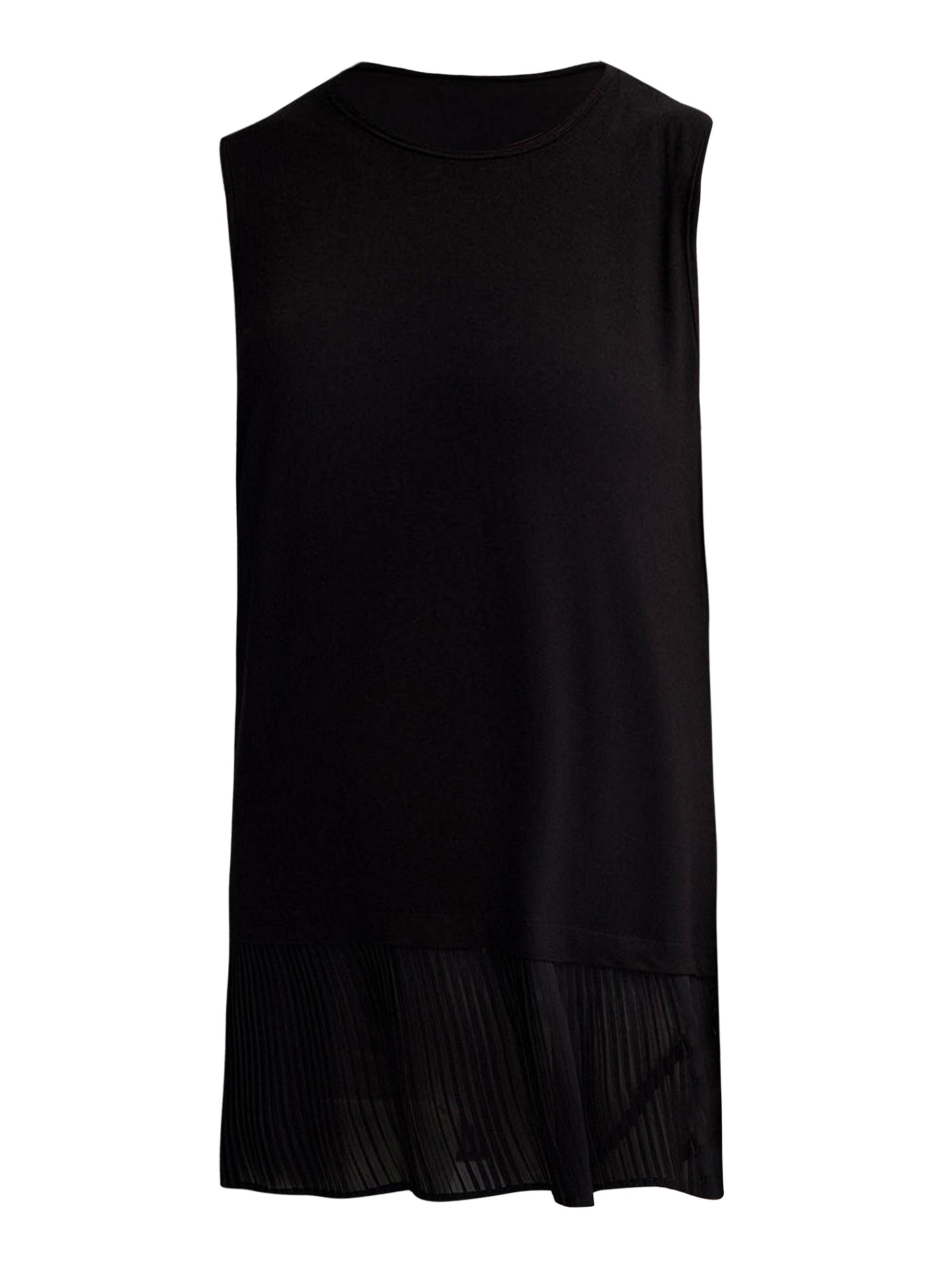 Touche Prive Top in de kleur Zwart, Productweergave