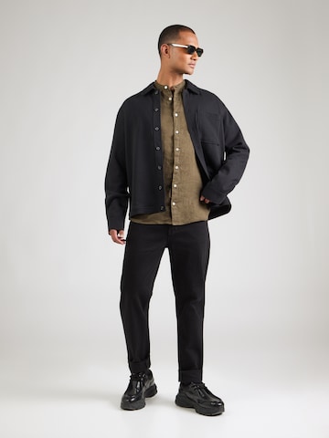 FYNCH-HATTON Regular fit Ing - zöld