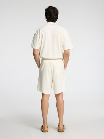 SELECTED HOMME regular Bukser i hvid