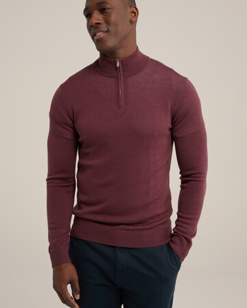 WE Fashion Sweater in Purple: front