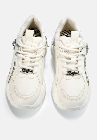 BUFFALO - Zapatillas deportivas bajas 'Binary Chain' en blanco