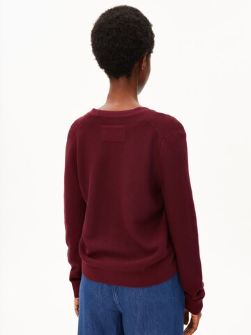 ARMEDANGELS Knit Cardigan 'Menaal' in Red