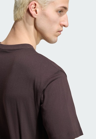 T-Shirt ADIDAS ORIGINALS en marron