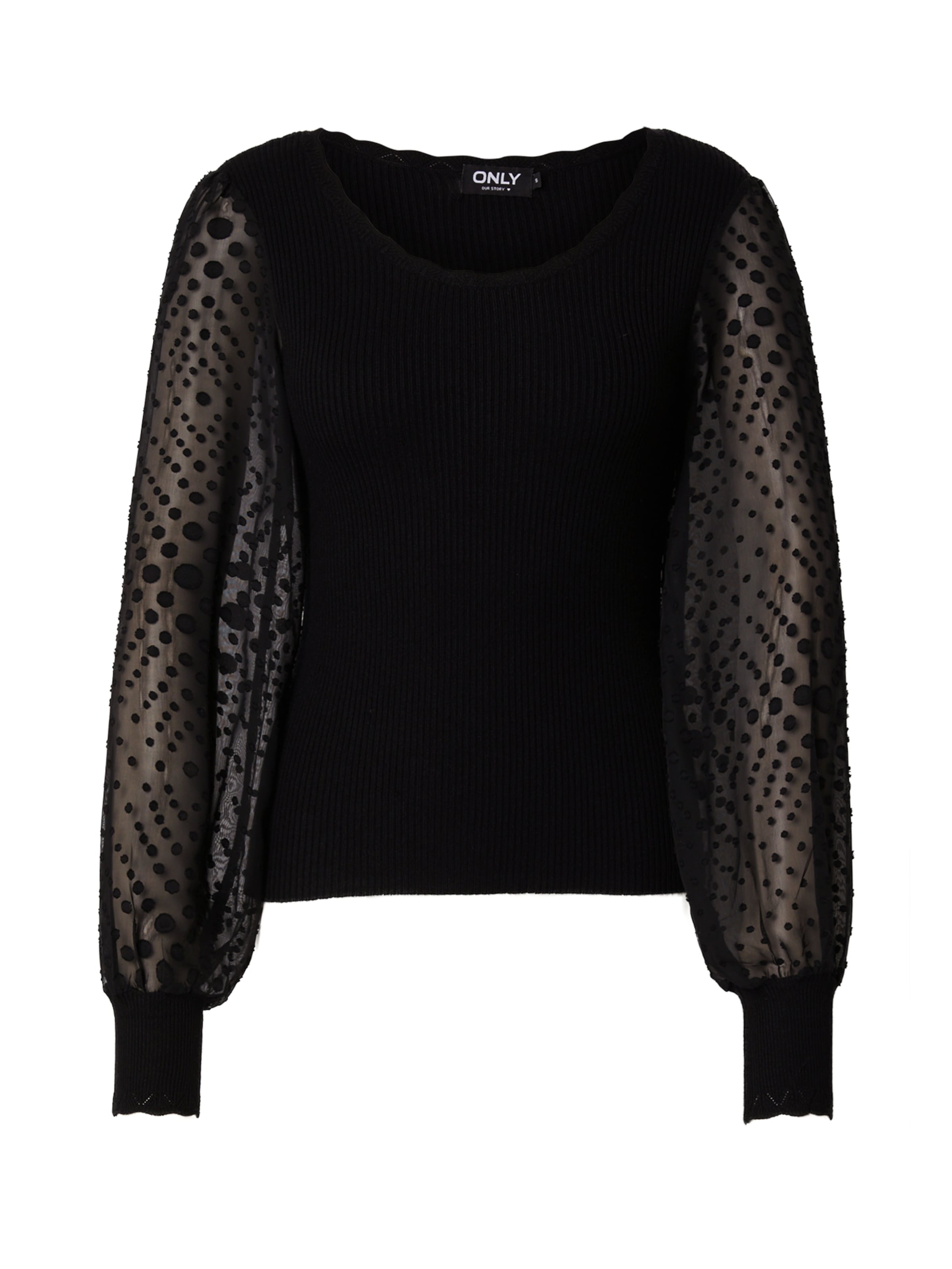 ONLY Pullover 'ONLJulie' in Schwarz: Vorderseite