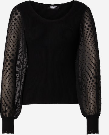 ONLY Sweater 'ONLJulie' in Black: front