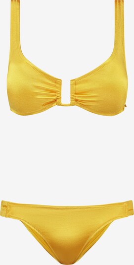 Shiwi Bikini 'Chloe Scoop' en jaune, Vue avec produit