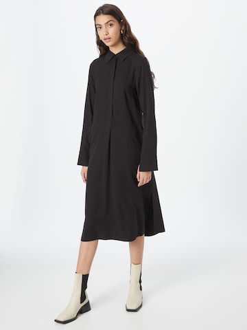 mbym Košilové šaty 'Leyla' – černá: přední strana