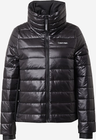 Calvin Klein Přechodná bunda – černá: přední strana