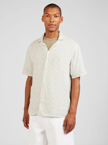 Regular fit Camicia 'RAYON' di HOLLISTER in verde: frontale