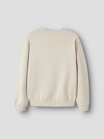 NAME IT Sweatshirt 'NKFVERTRUD' in Beige